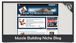 Muscle Building Niche Blog Wordpress Theme